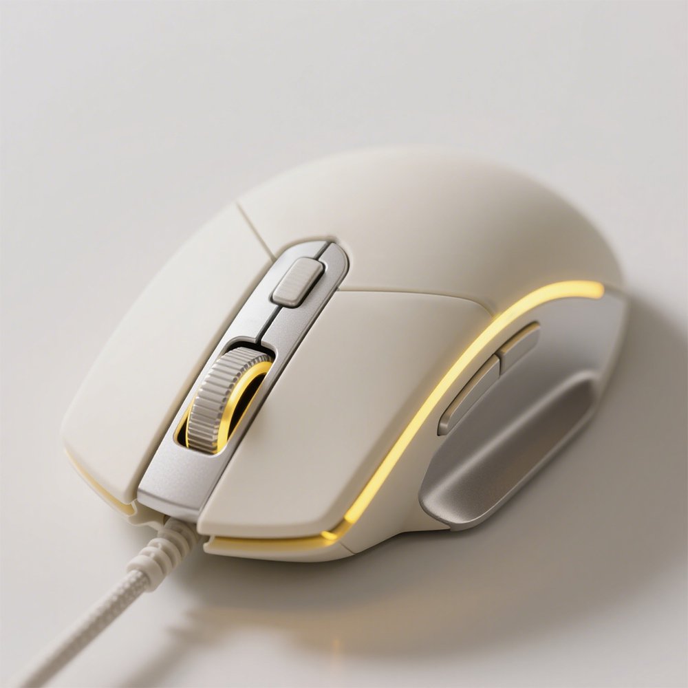  citlivá kovová myš