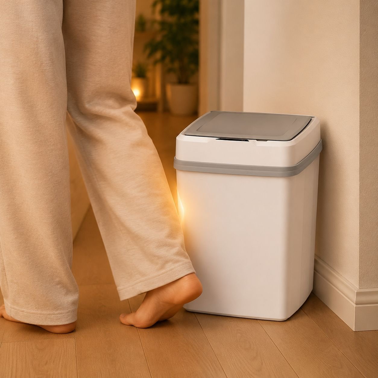 Leicht zu reinigender Sensor-Mülleimer