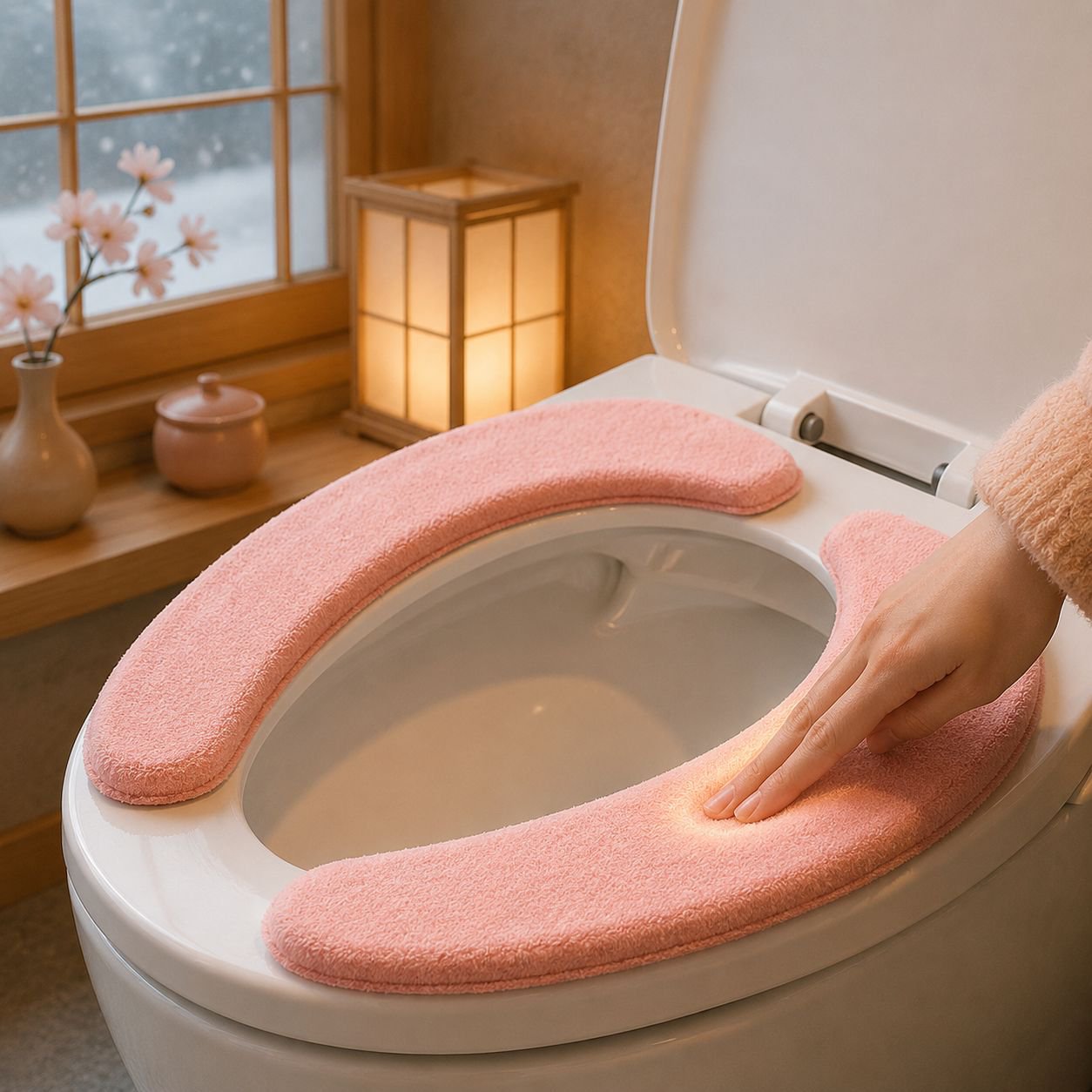 オールシーズン粘着防水ぬいぐるみ便座カバー