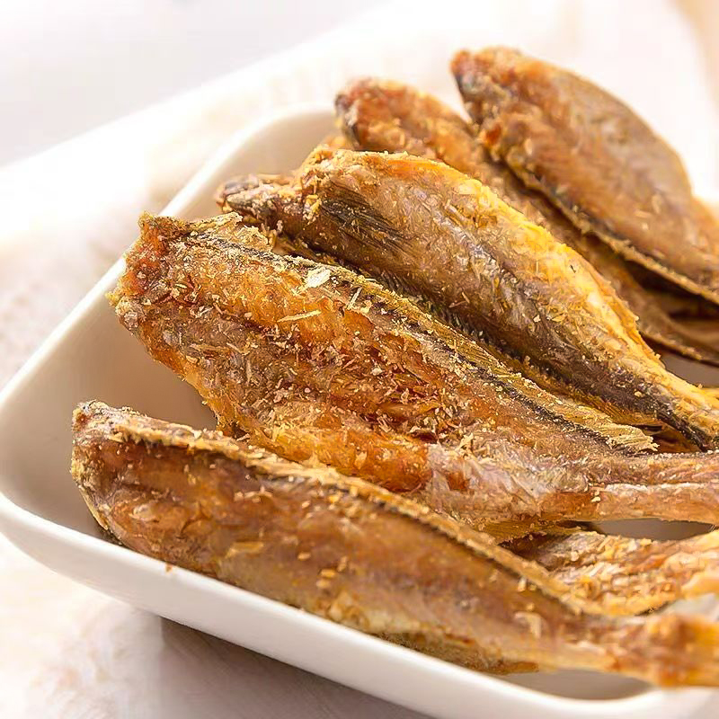 深海即食香酥小黃魚乾 高蛋白休閒零食