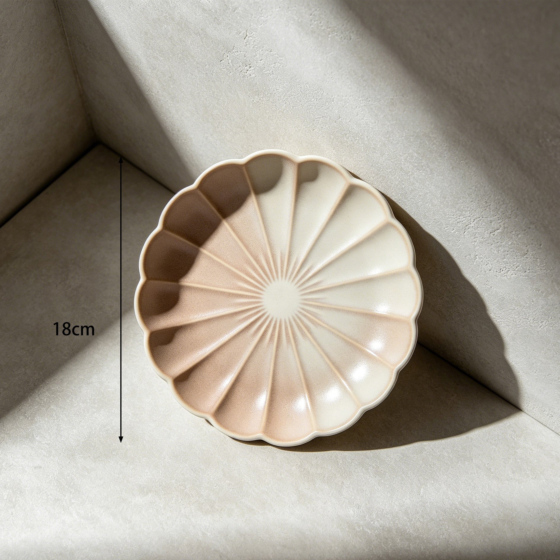 Stacked ceramic plates showcasing modern design