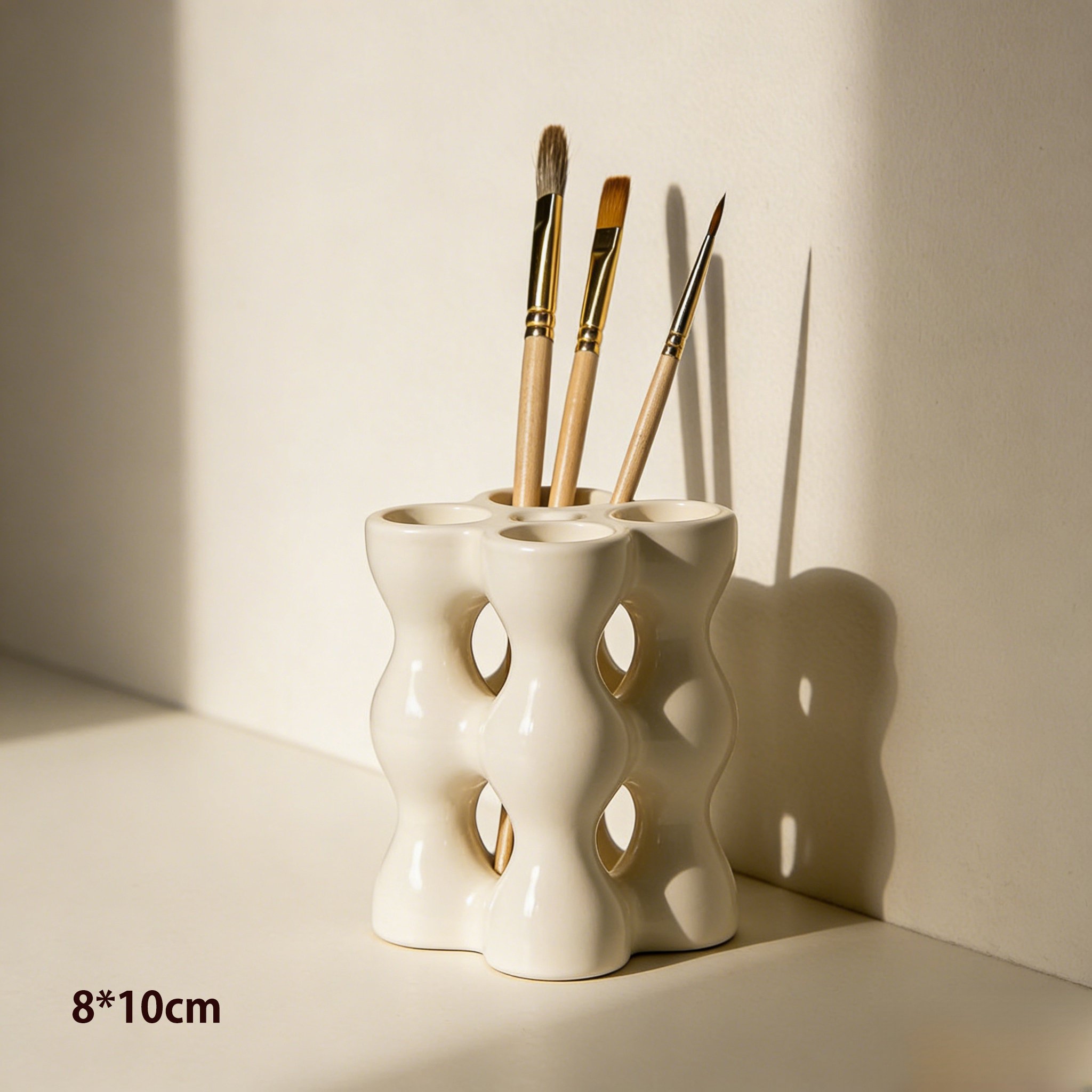 다양한 색상의 창의적 디자인 펜홀더