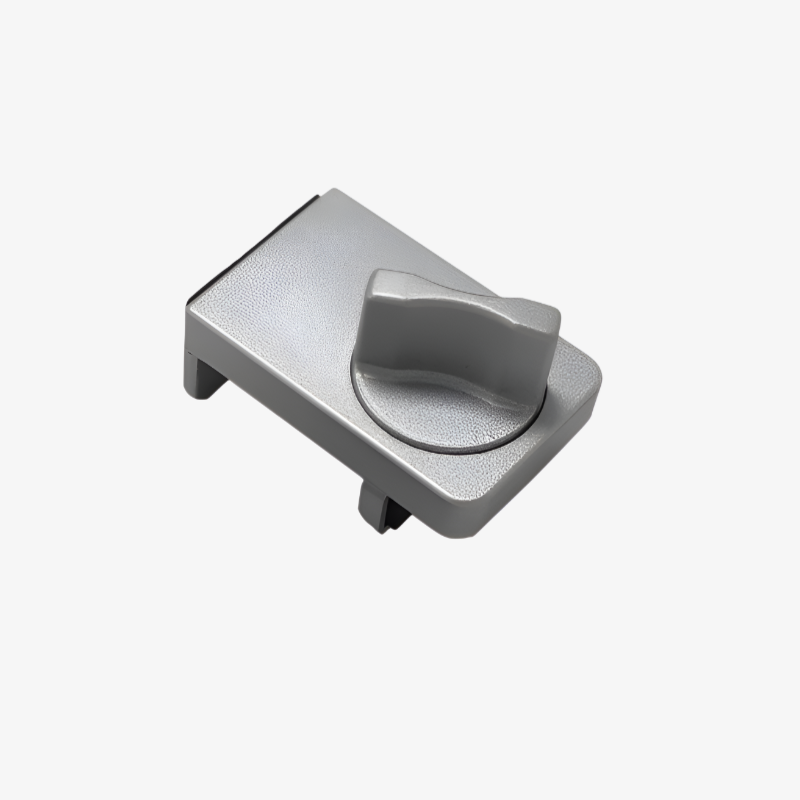 高耐久性亜鉛合金素材の窓用ロック詳細