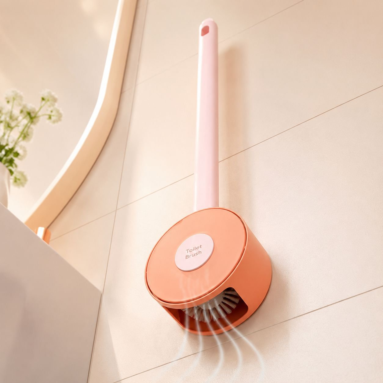 Brosse WC silicone pour entretien efficace