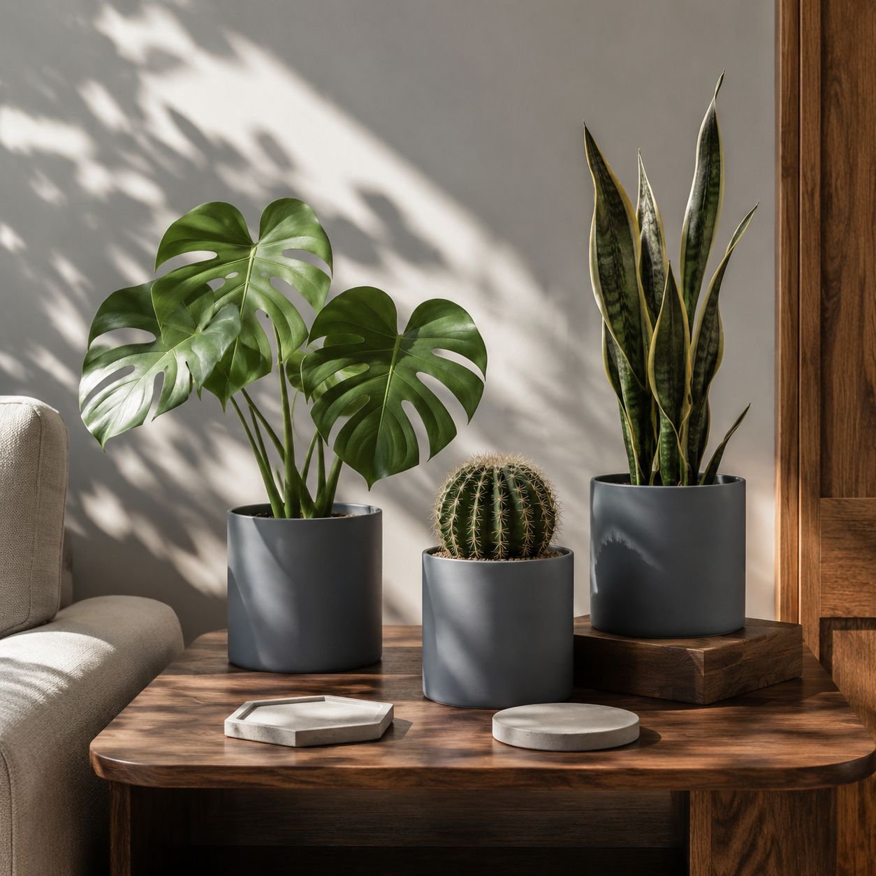 Decorative planter for living room or office