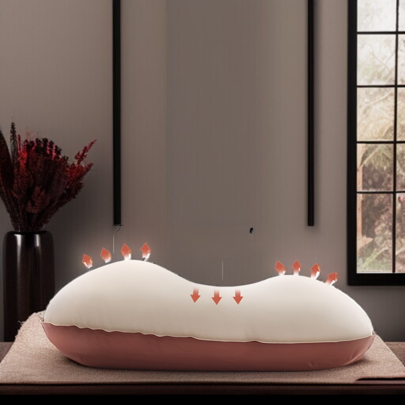 アウトドアキャンプ用自動膨張枕の全体画像