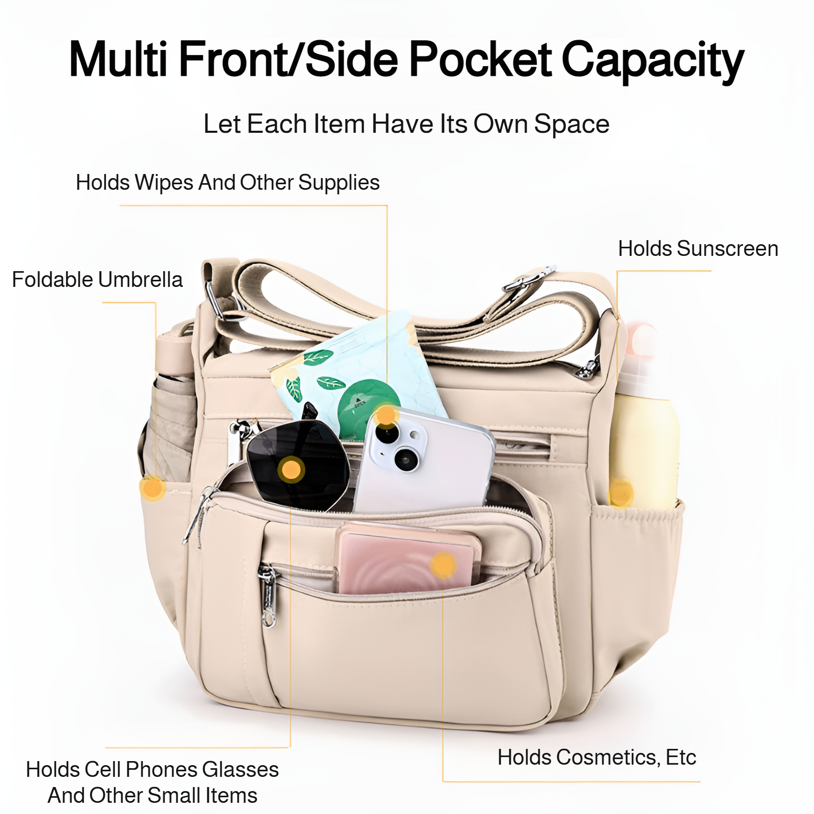 簡約時尚女士斜跨包