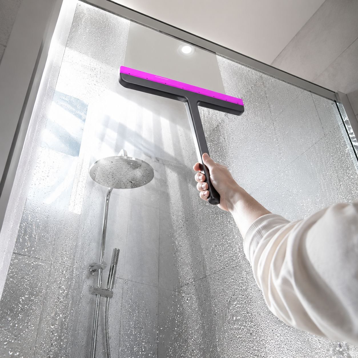 Window and mirror cleaning squeegee