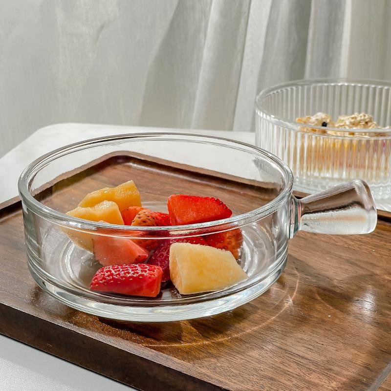 Glass Salad Bowl