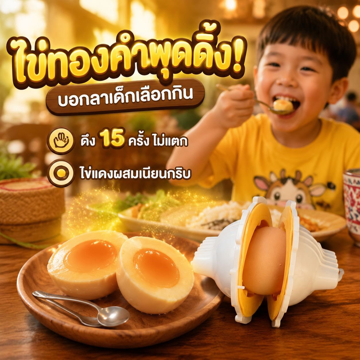 เครื่องผสมไข่แบบหมุนสำหรับห้องครัว อุปกรณ์เขย่าไข่อเนกประสงค์