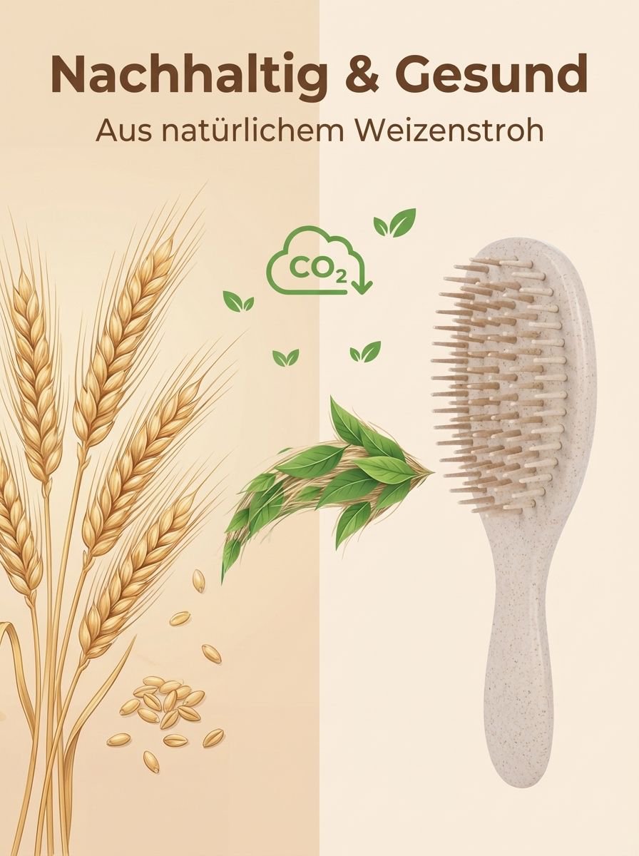 Komplettes Styling-Set mit vier Haarkämmen