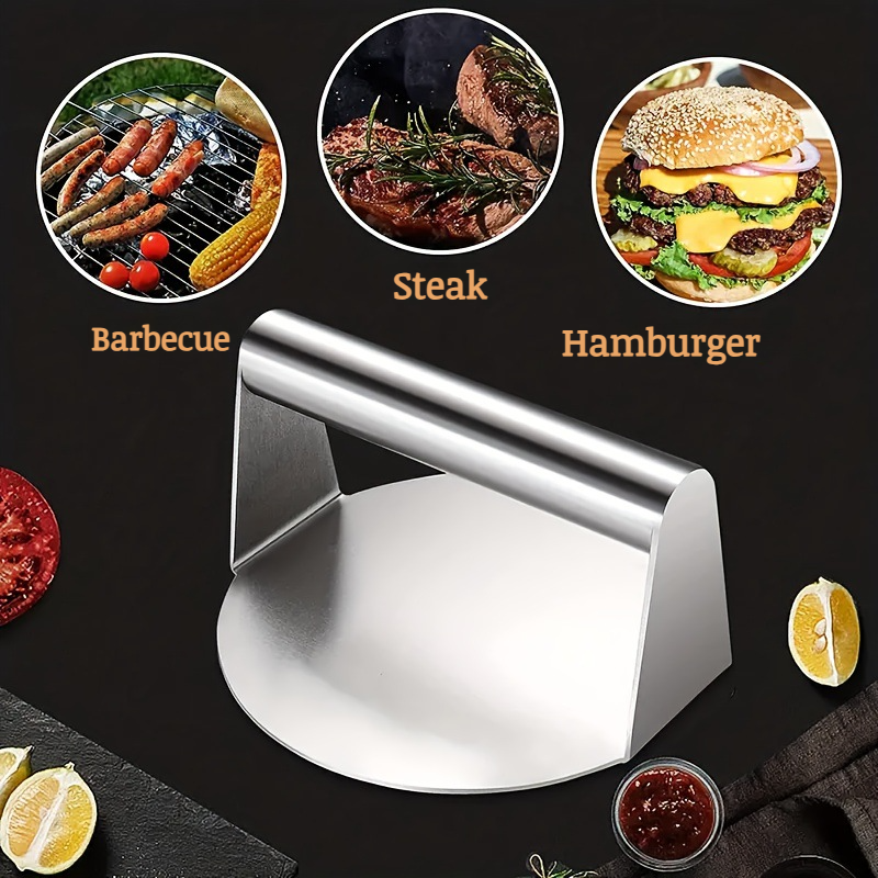 Stainless Steel Manual Burger Press