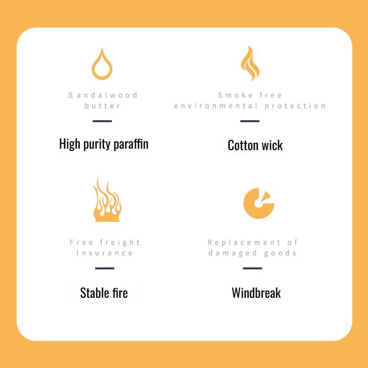 停電時屋内用特大太いキャンドル