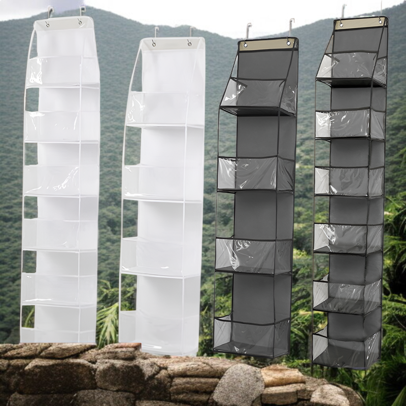 ドア吊り下げ可能な多層収納バッグ