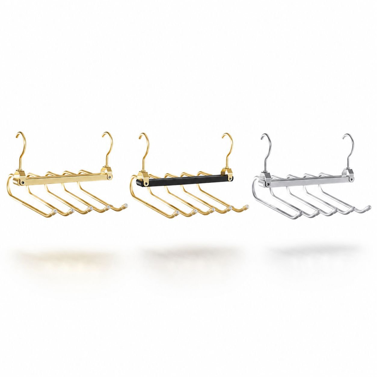 Space Aluminum Multifunctional Magic Pants Rack