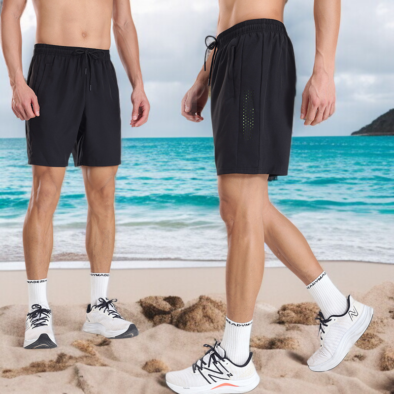 속건 기능성 남자 트레이닝 반바지 디테일