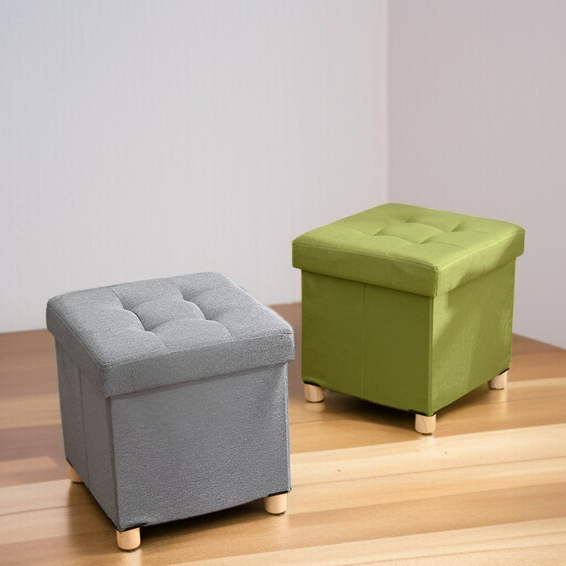 オットマン収納スツール全体画像