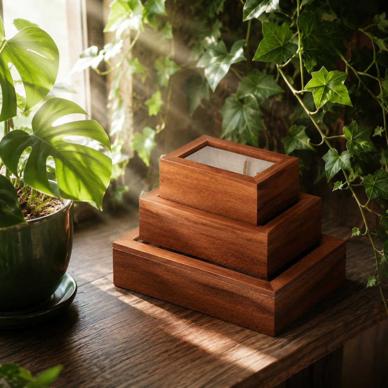 Multi-purpose wooden organizer for accessories