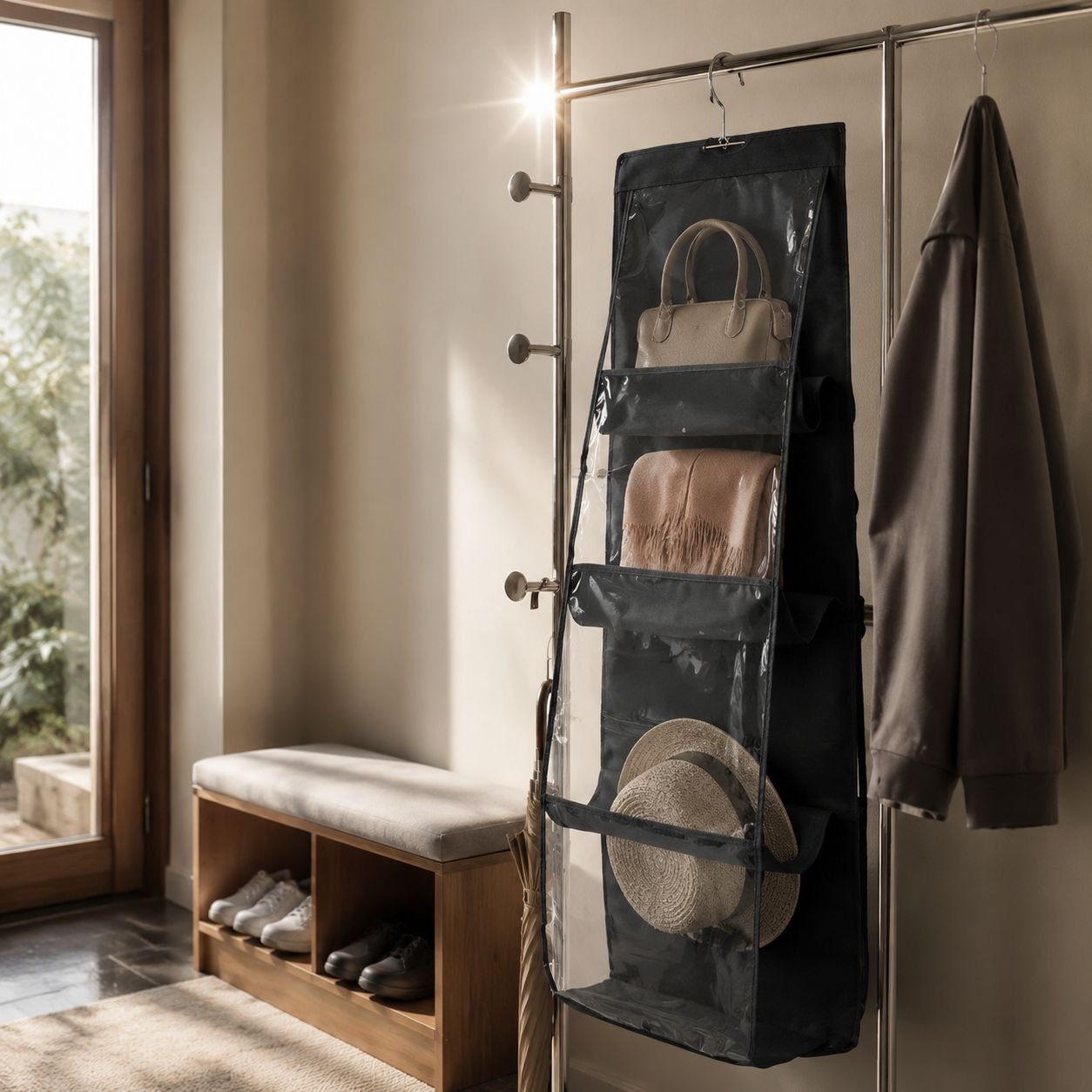 Sac de rangement polyvalent double face renforcé