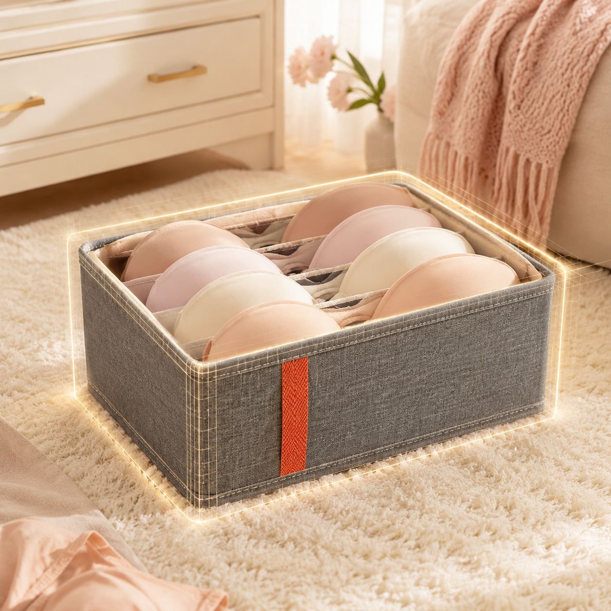 Easy-to-carry multifunctional storage box
