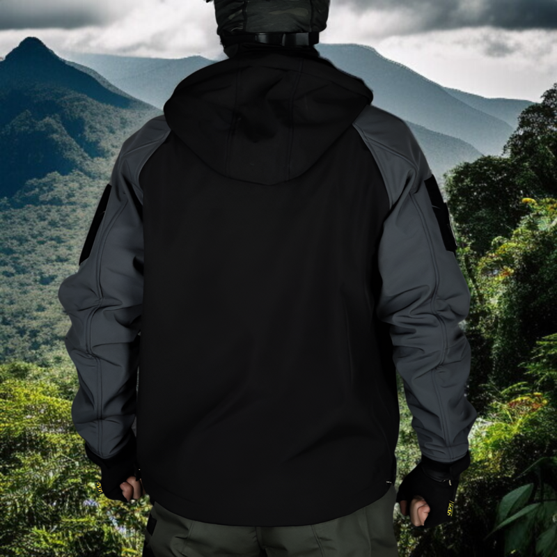 フリースウィンドブレーカーの素材詳細