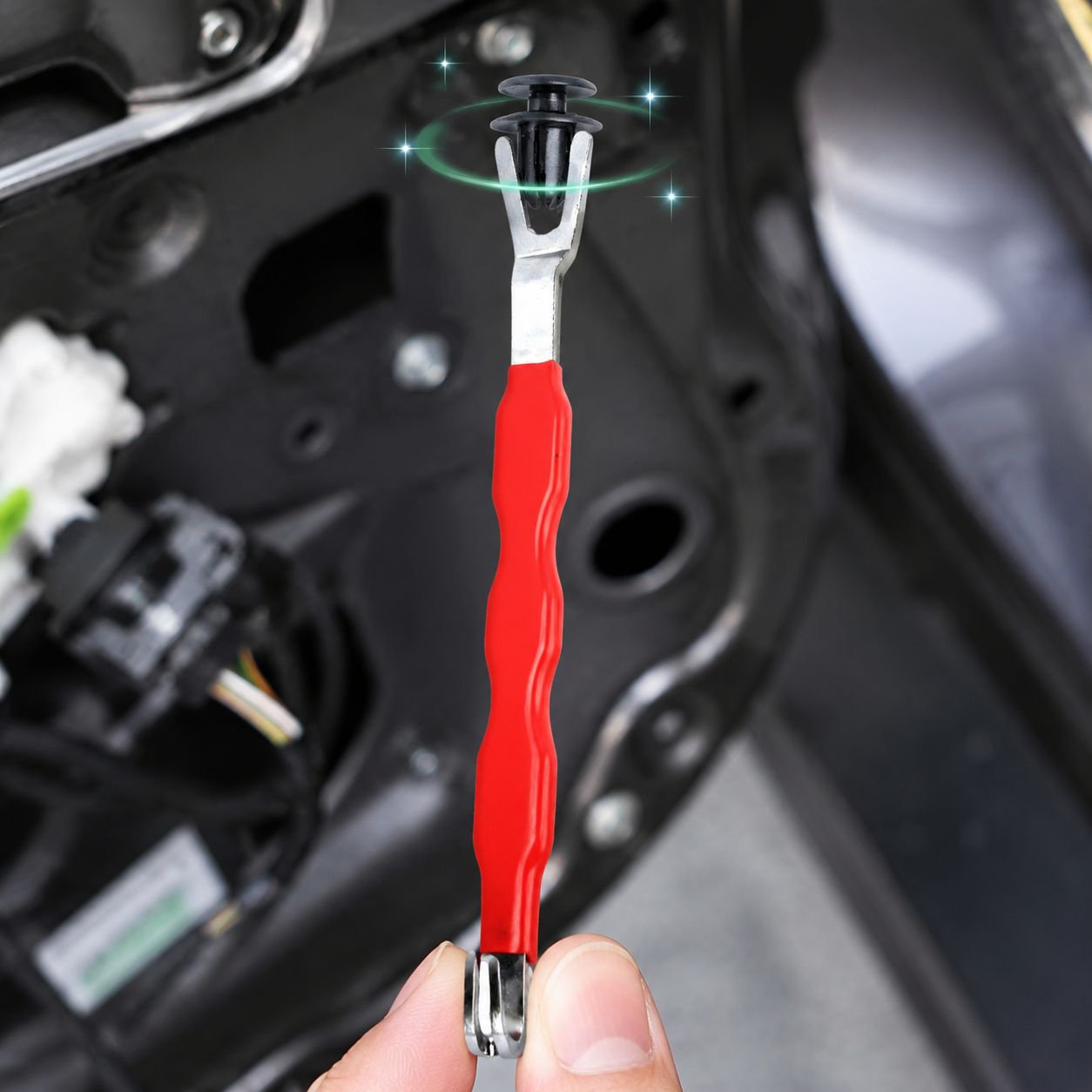 Ergonomic wire cutters for precise automotive work