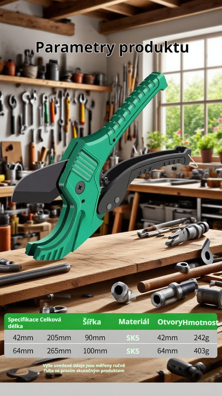 Řezací nástroj pro PPR vodovodní trubky