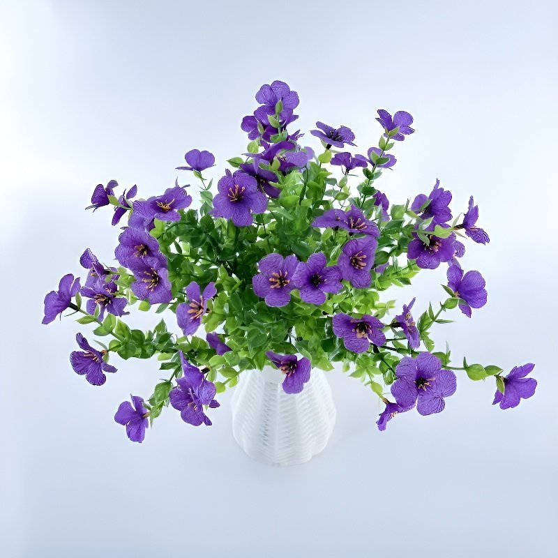 โต๊ะรับประทานอาหารตกแต่งสีม่วง