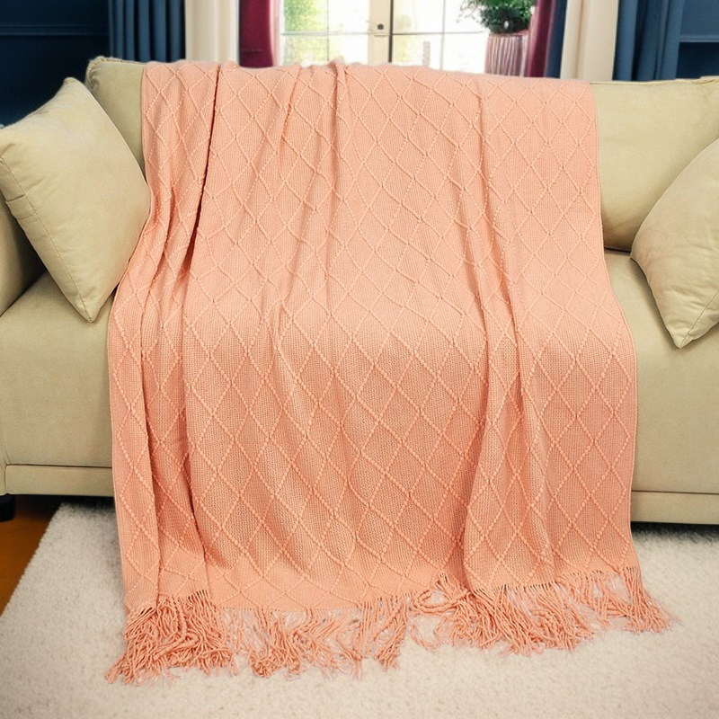 포근하고 따뜻한 빈티지 담요 디테일