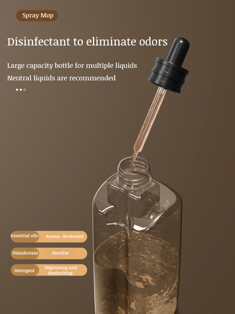 Household Wet-and-Dry Spray Mop