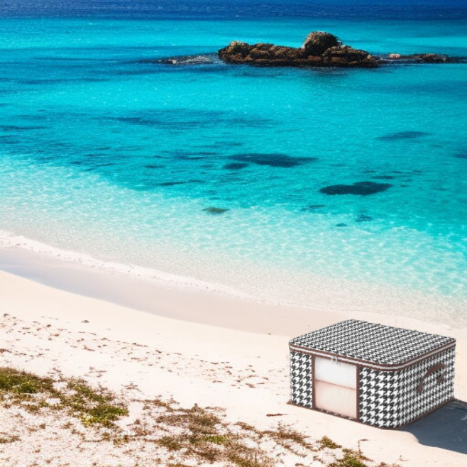 가정용 초대형 의류 정리 가방 면 이불 가방 수납함 방습 방진 수납 가방 전용 수납 이사 초대형 수납함