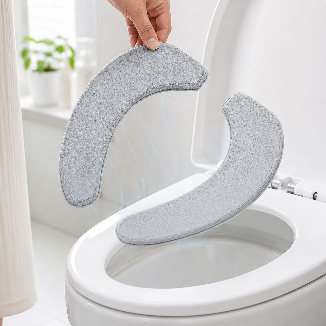 オールシーズン使える快適トイレカバー