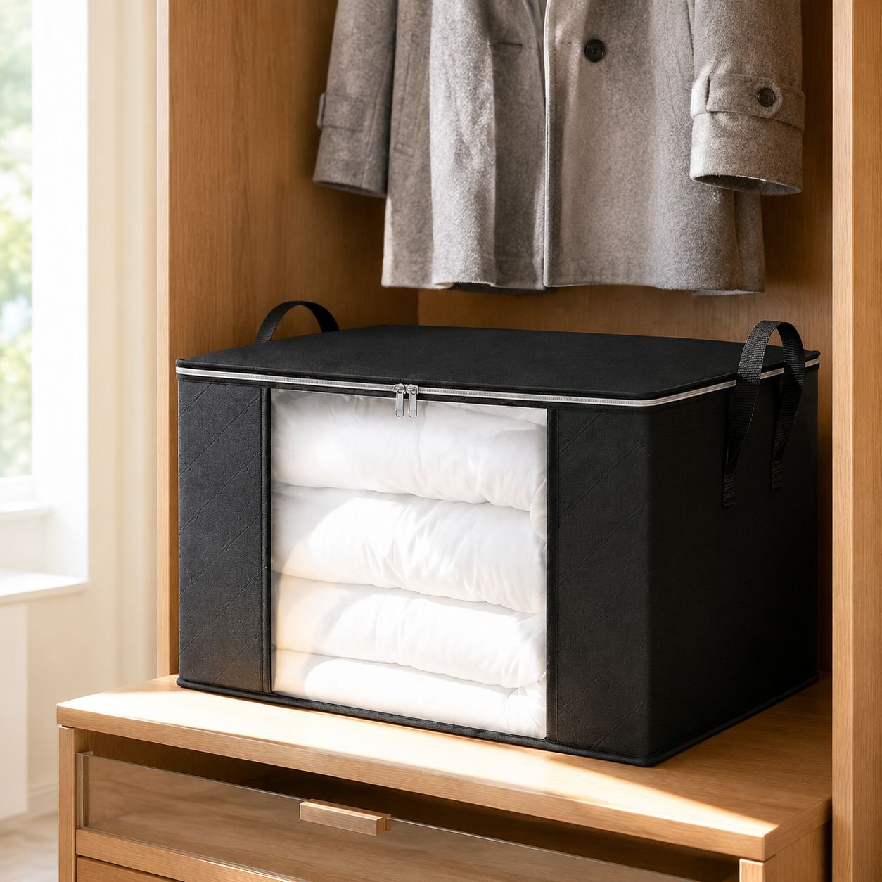 Large Dustproof and Mildew Resistant Organizer Bag
