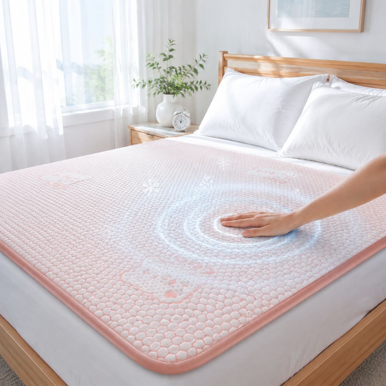 Summer Ice Silk Mats Shamshells Delicate Encrypted NonTacky Soft Home Use