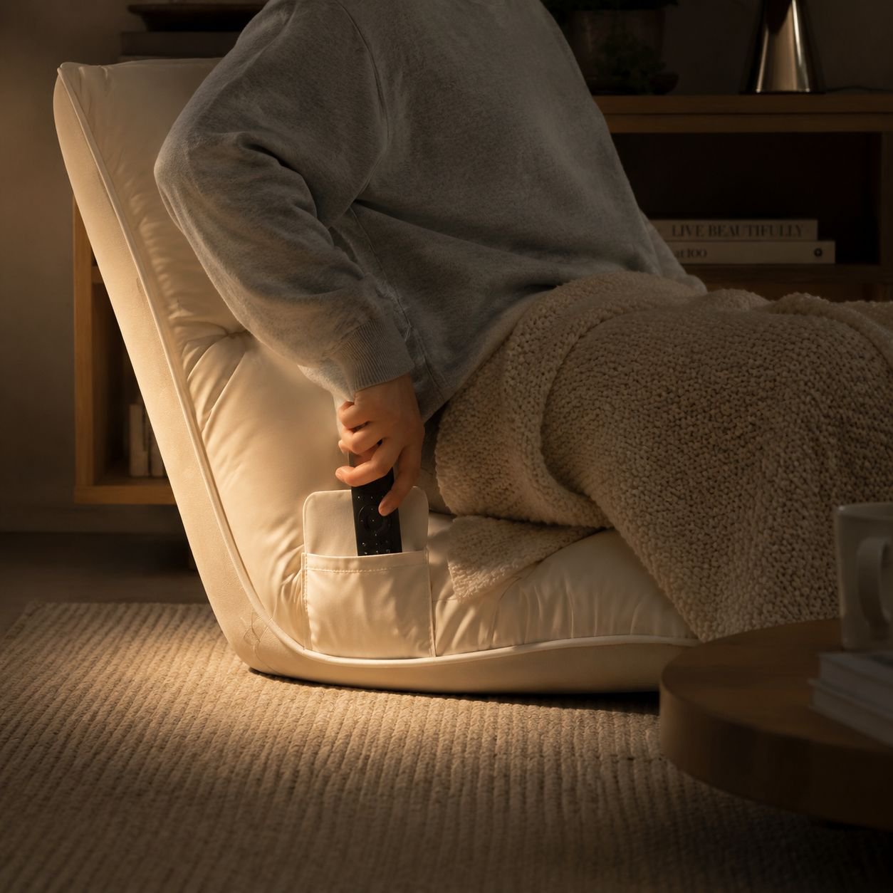 PU-Ledersofa mit mehrfacher Winkelverstellung, wasserdicht und leicht zu reinigen