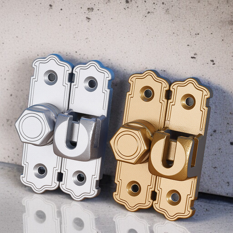 알루미늄 합금 펀치 프리 도어 버클 설치 모습