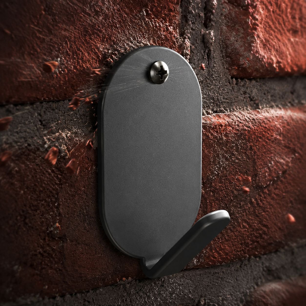 Self-adhesive hooks with rustproof stainless steel material