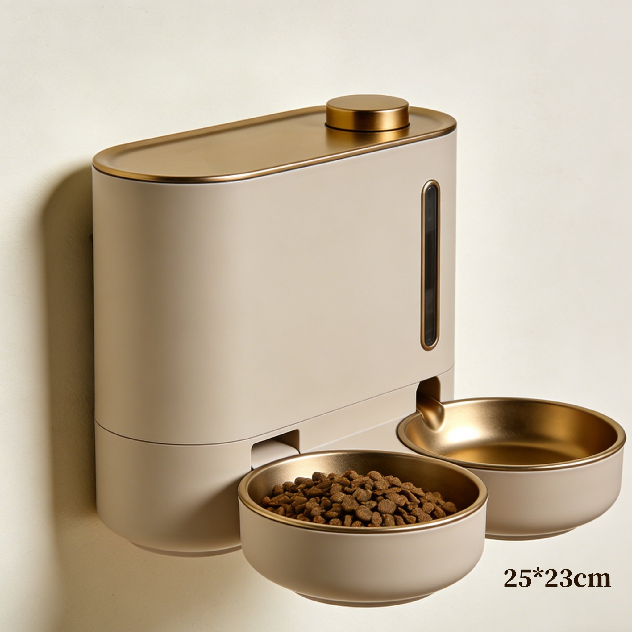 懸掛式設計省空間寵物餵食器