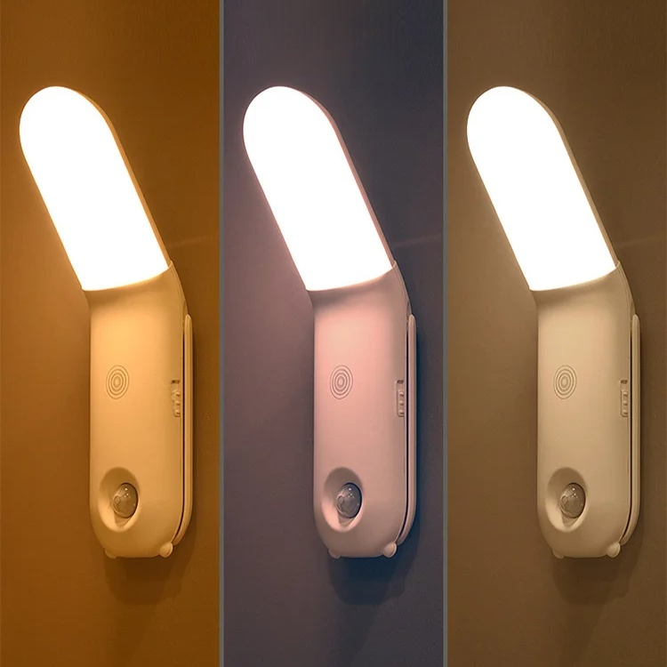 Luz nocturna LED activada por movimiento