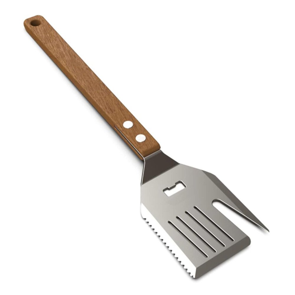 Espátula multifuncional para barbacoa