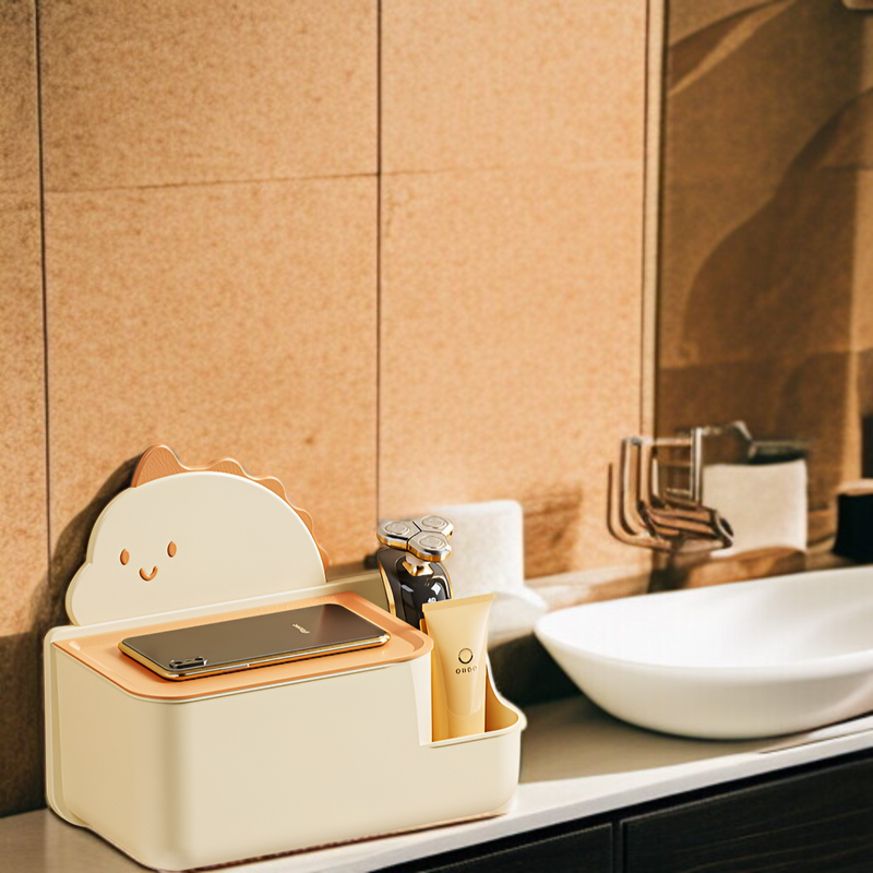 キッチンで使えるシンプルなペーパーケース