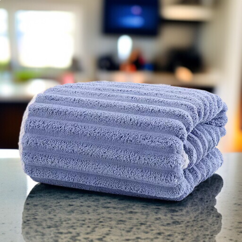 고급스러운 캔디바 코럴 타월 디자인