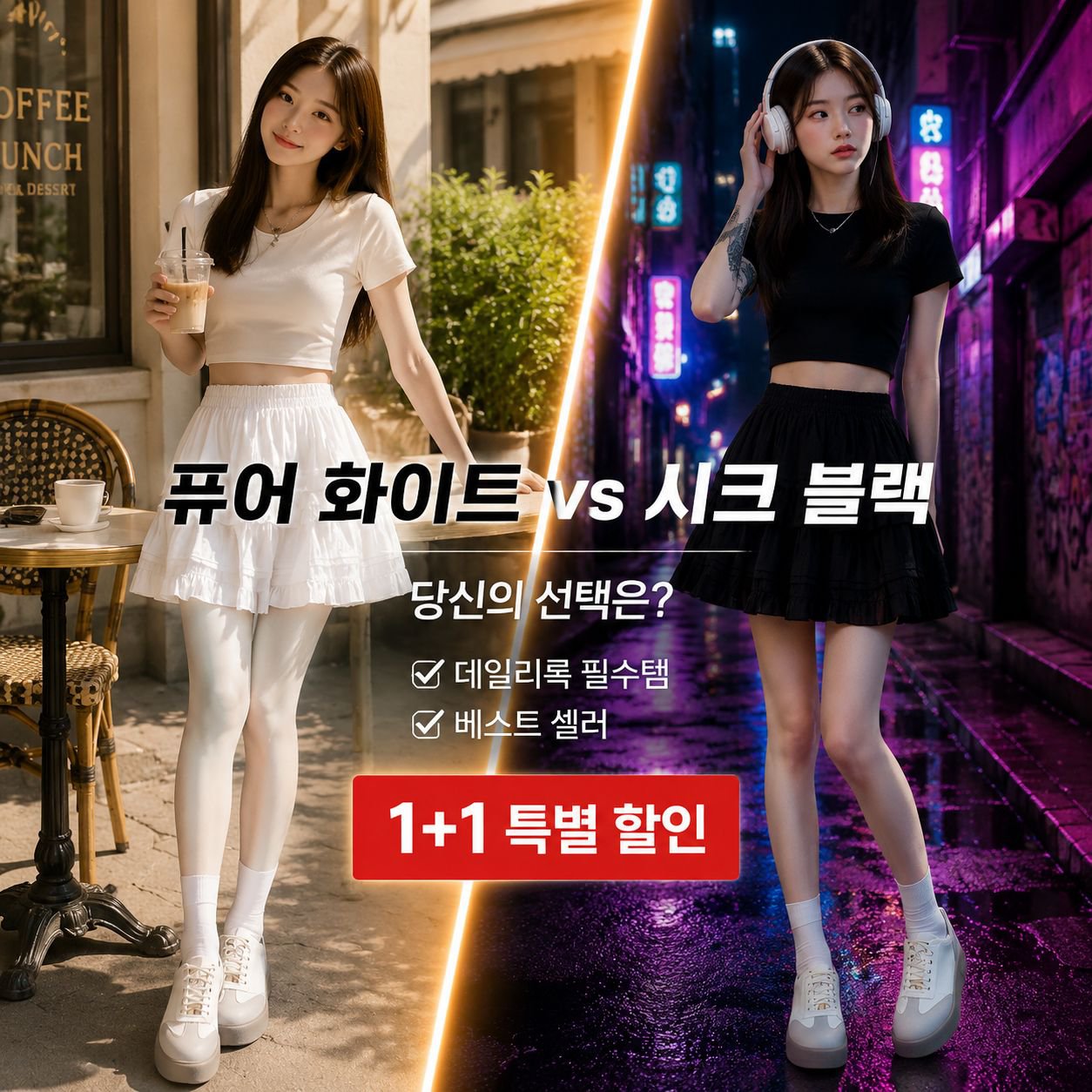 여름 신상 하이웨스트 케이크 스커트