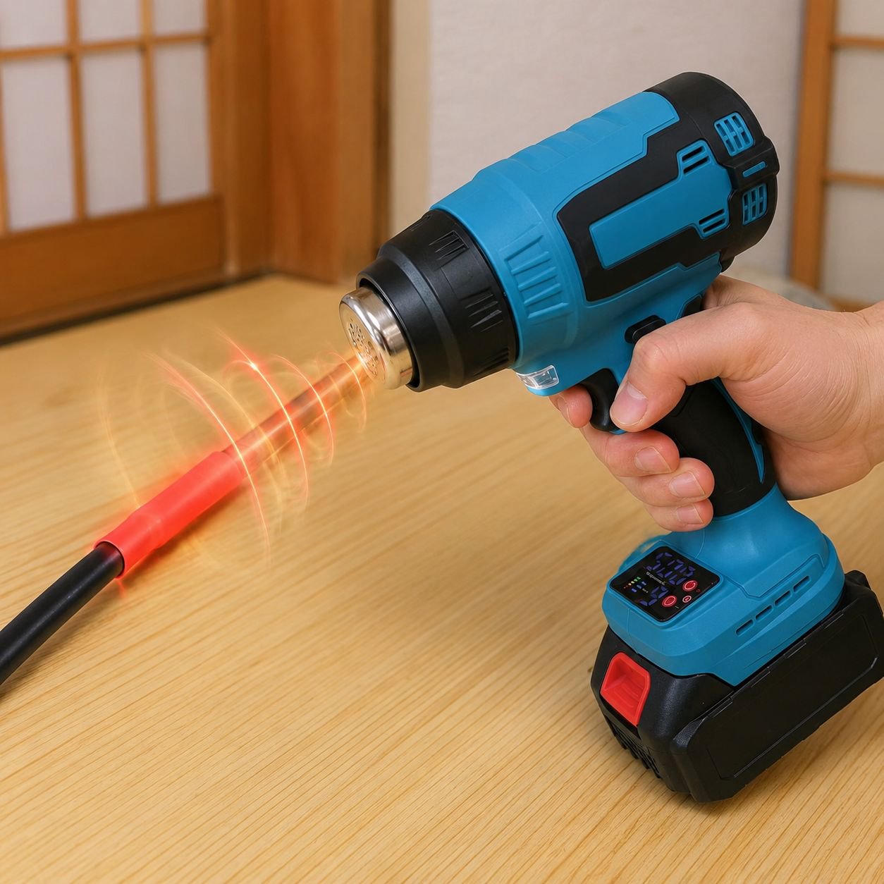 Heißluftpistole für präzise Handyreparaturen
