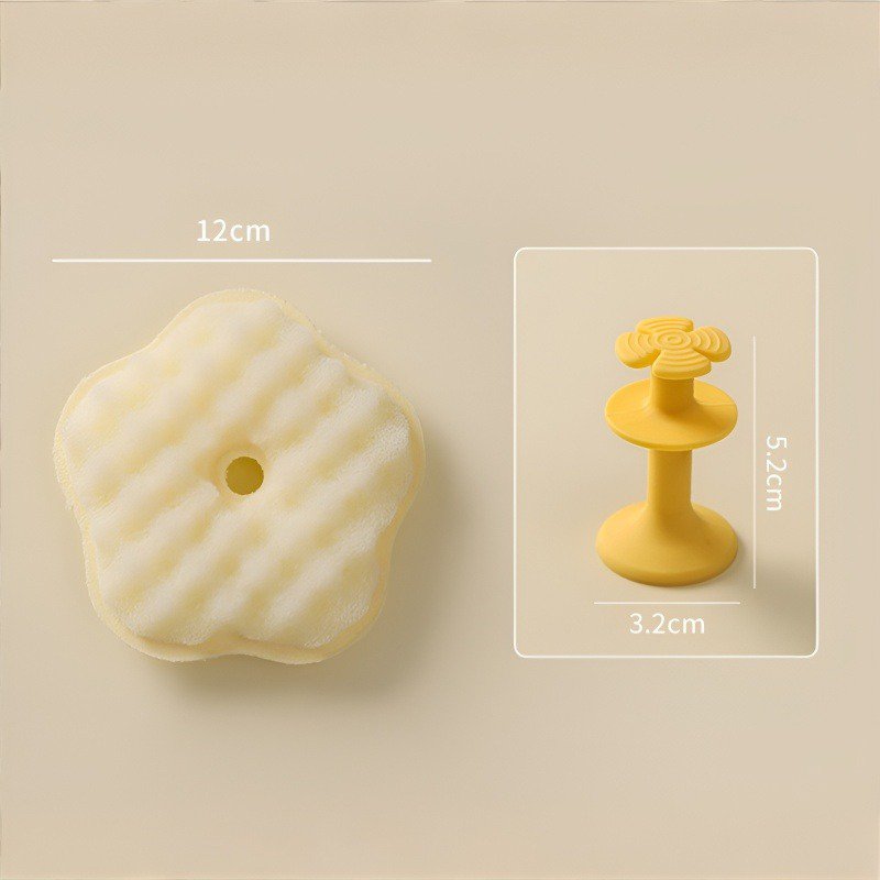 不沾油雙面吸盤洗碗擦