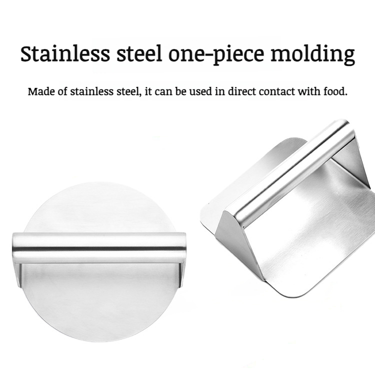 Stainless Steel Manual Burger Press