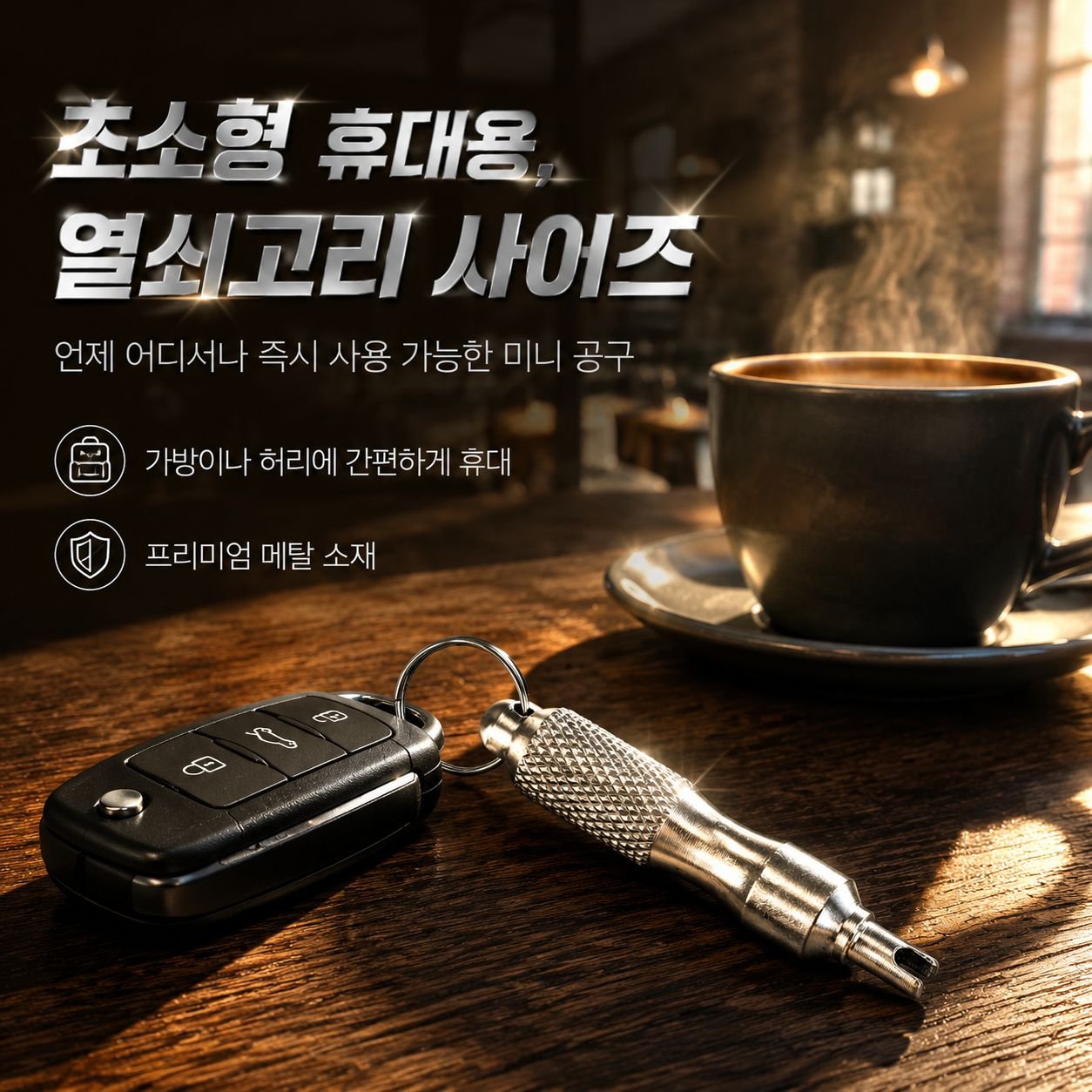 미국식 밸브 렌치 범용 타이어 밸브 코어 분리 및 공기 빼는 공구