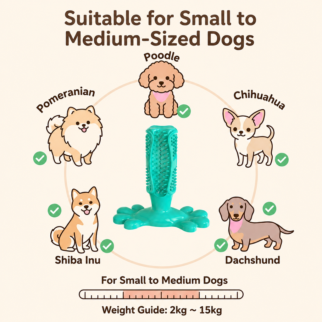 Suction cup dog toy with chewable attachments.
