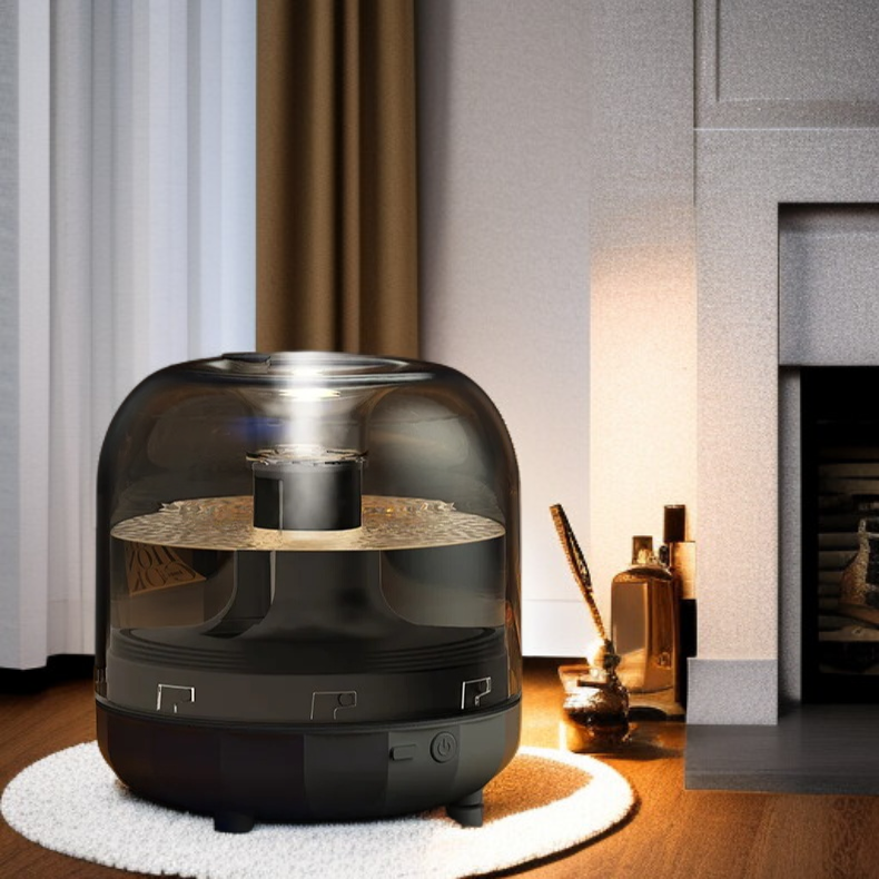Humidificador Silencioso de Gran Capacidad para Habitaciones Pequeñas
