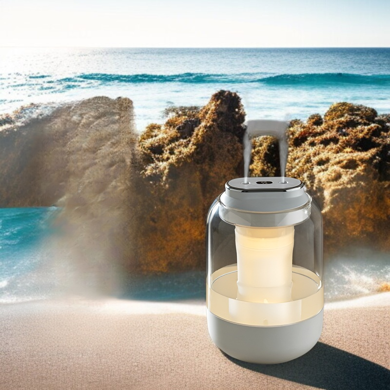 ダブルスプレー大容量加湿器の外観